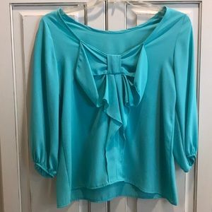 Boutique Bow back Blouse Medium